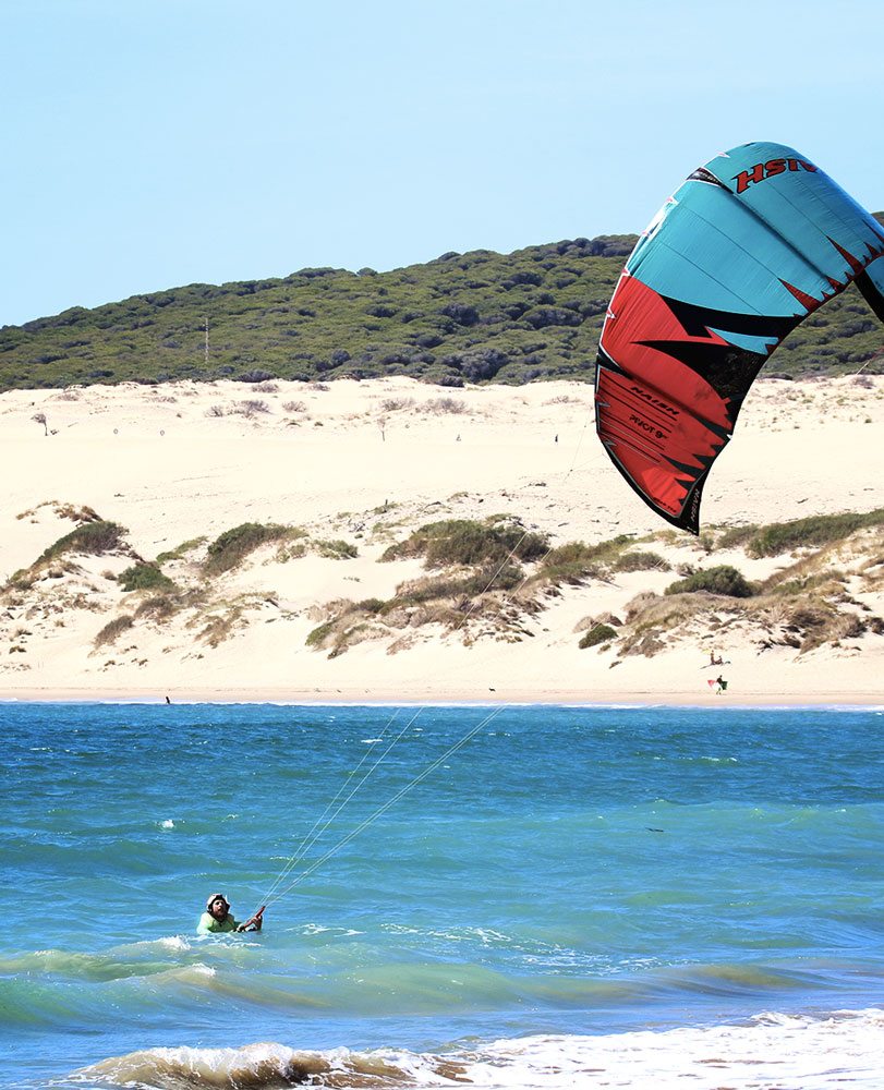 Bodydra in kitesurfing