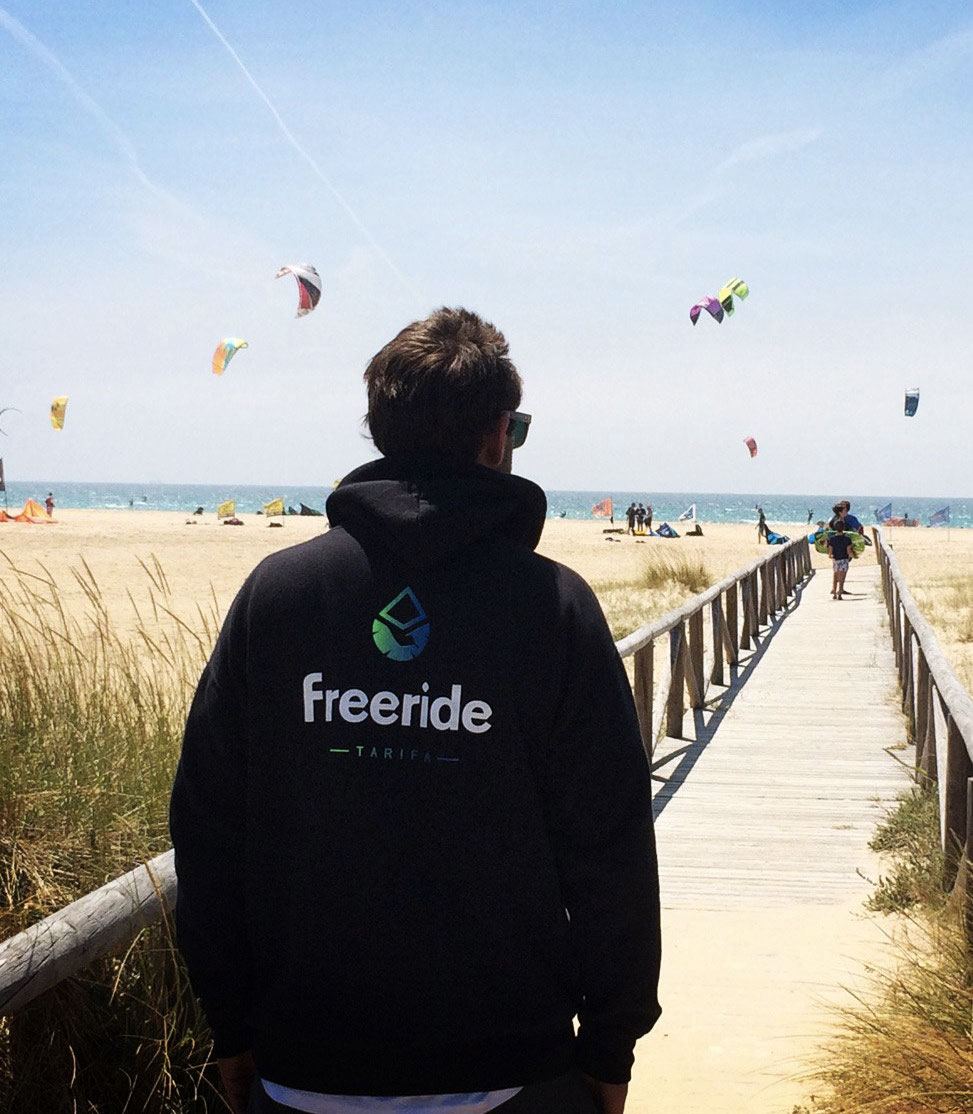 Kitesurfing beach Tarifa