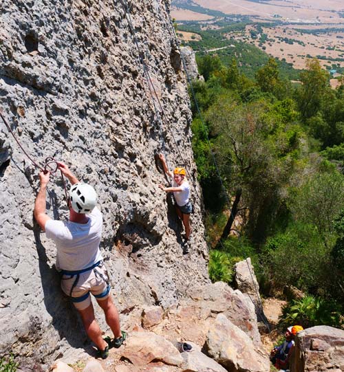 Escalade sur le mont Betis