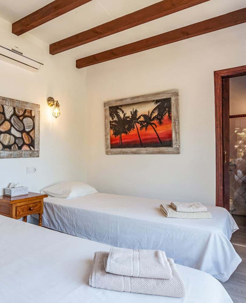 Chambre twin avec vue océan