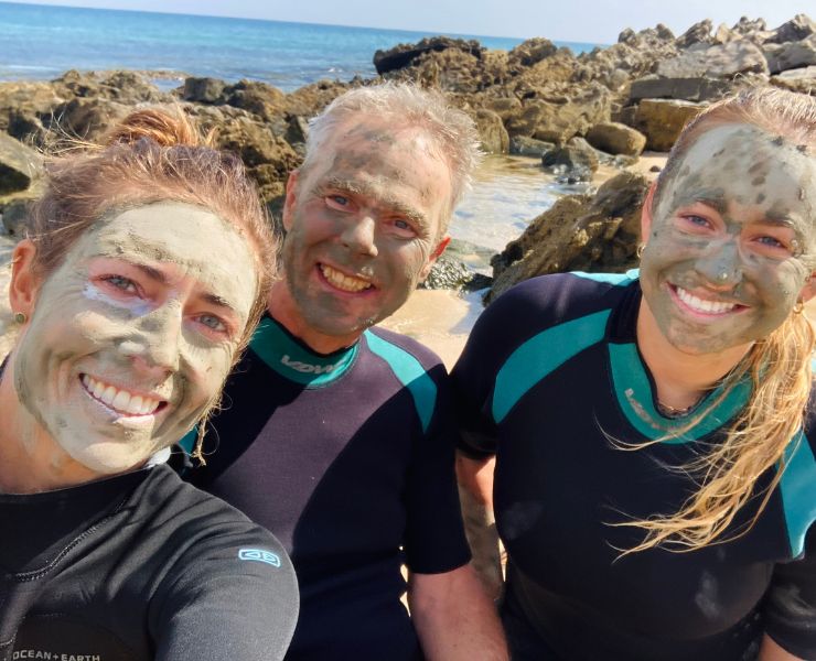 Tour en Stand Up Paddle et moments de bien-être avec de l'Argile naturelle