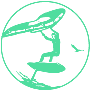 Wing foil rental equipment on the kite spot in Tarifa