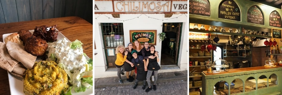 Chilimosa Comida Vegetariana restaurant Végétariens à Tarifa